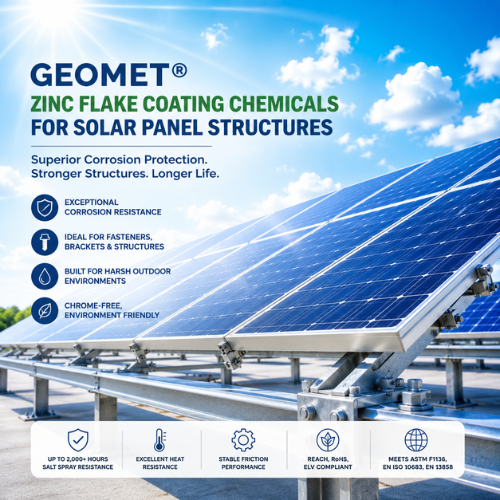 GEOMET COATING IN SOLAR STRUCTURES